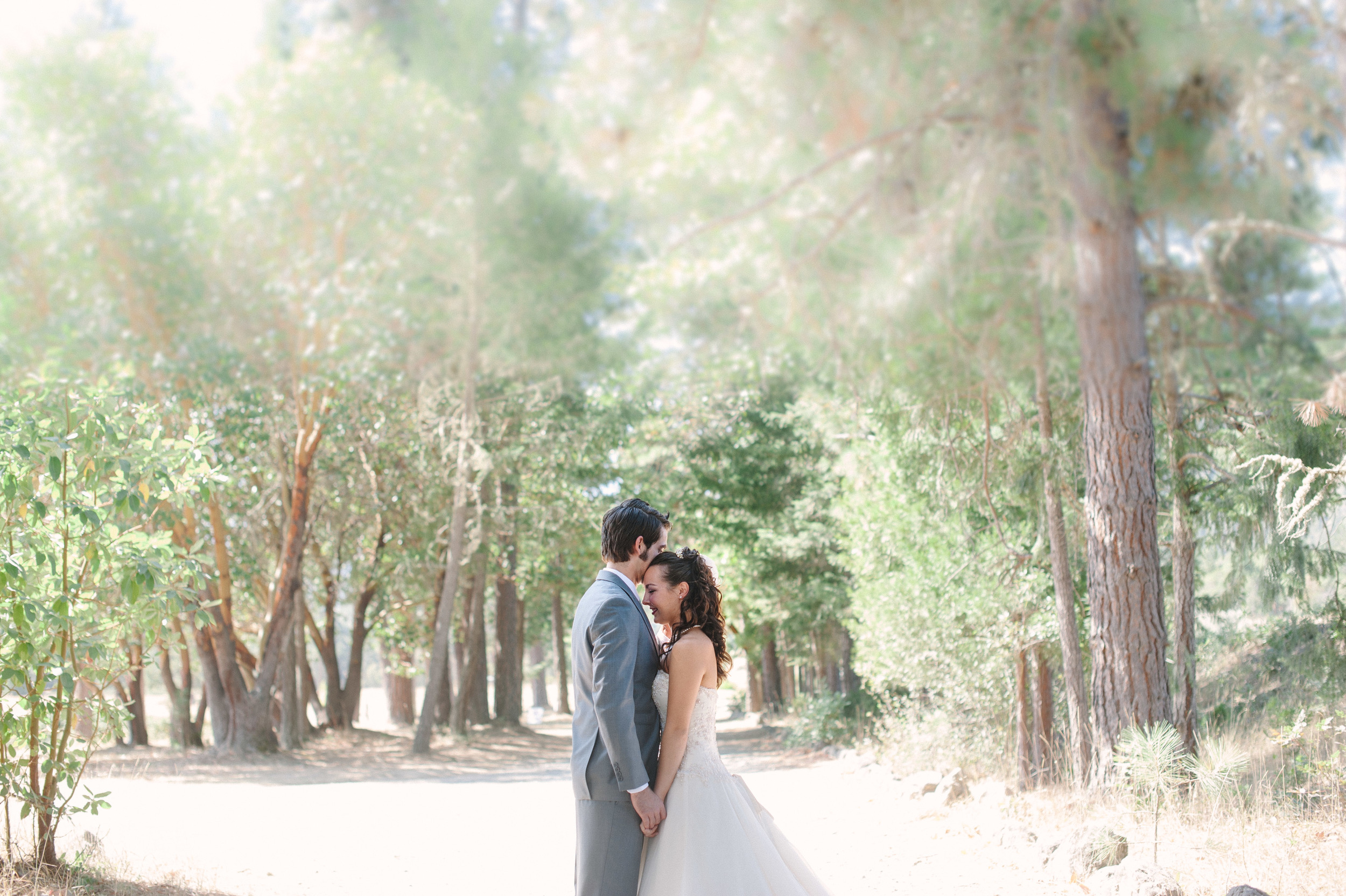 First Look Pacifica Gardens Wedding