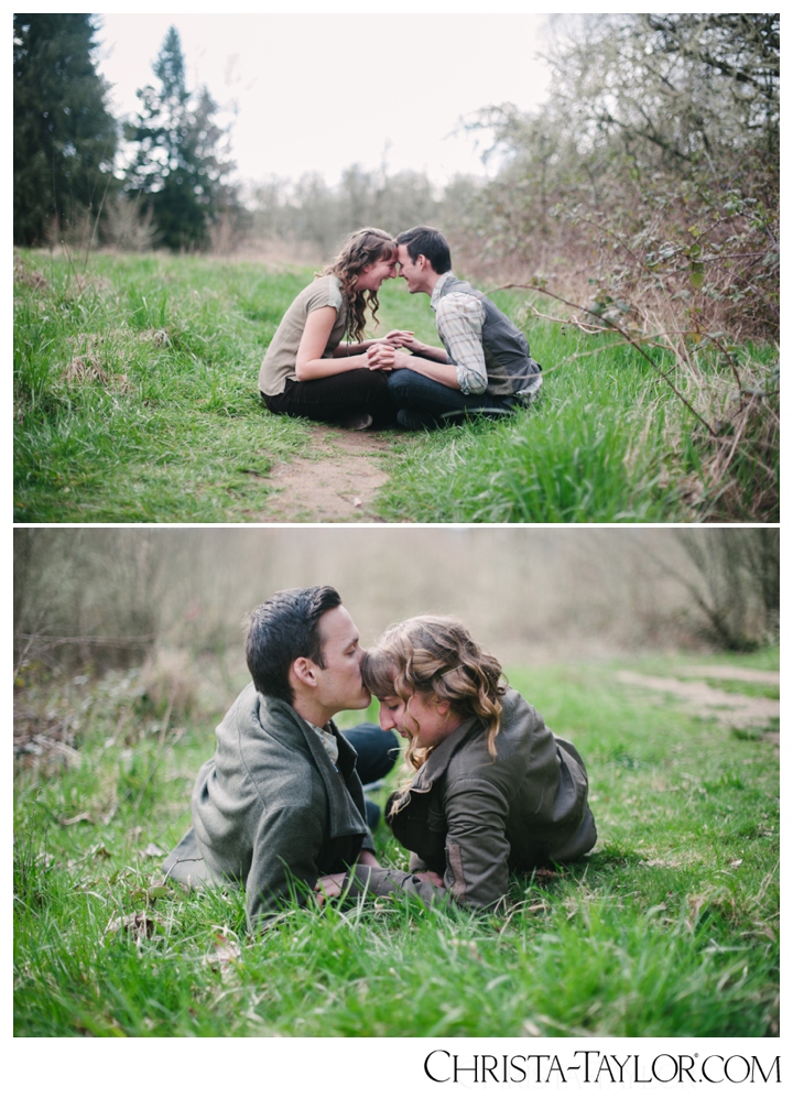 Sauvie Island engagement