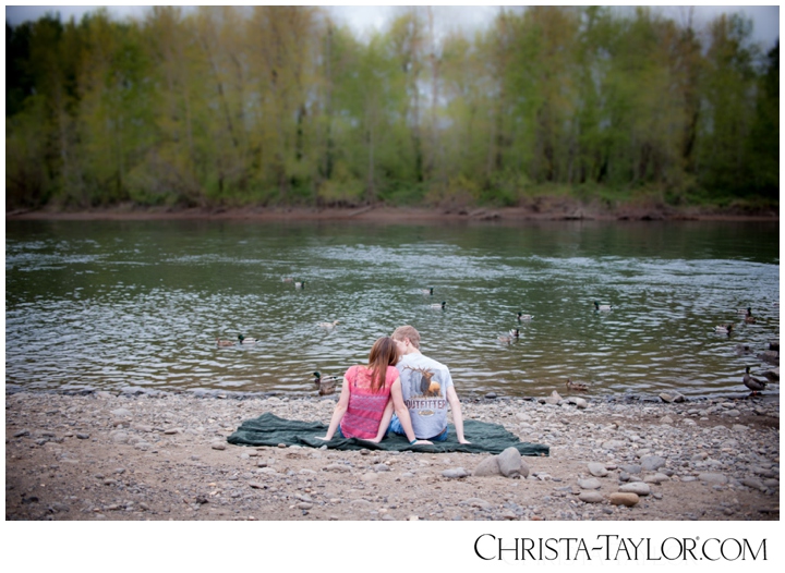 Clackamette Park Engagement