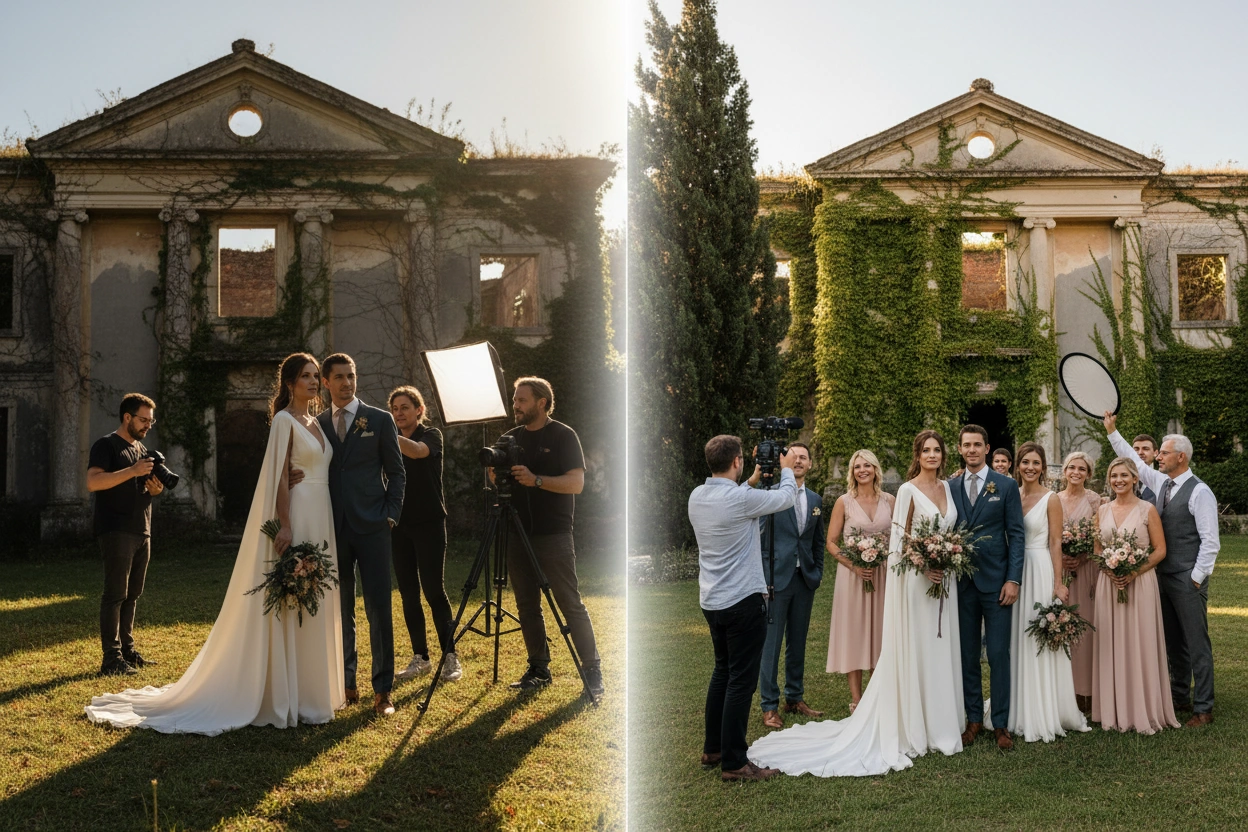 Editorial Wedding Photography vs. Traditional Styles Explained