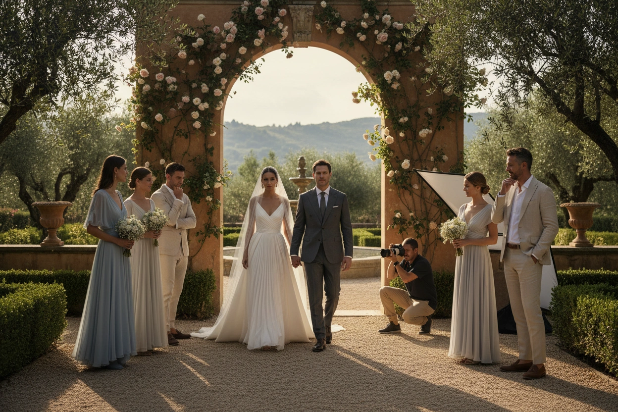 Professional image illustrating Exploring the Essence of Editorial Wedding Photography